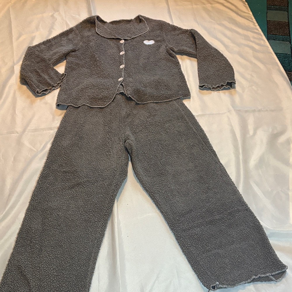 Cozy Gray Kids Pajamas